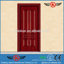 JK-MW9054 puerta de melamina de madera puertas de madera bastante decorativas talladas